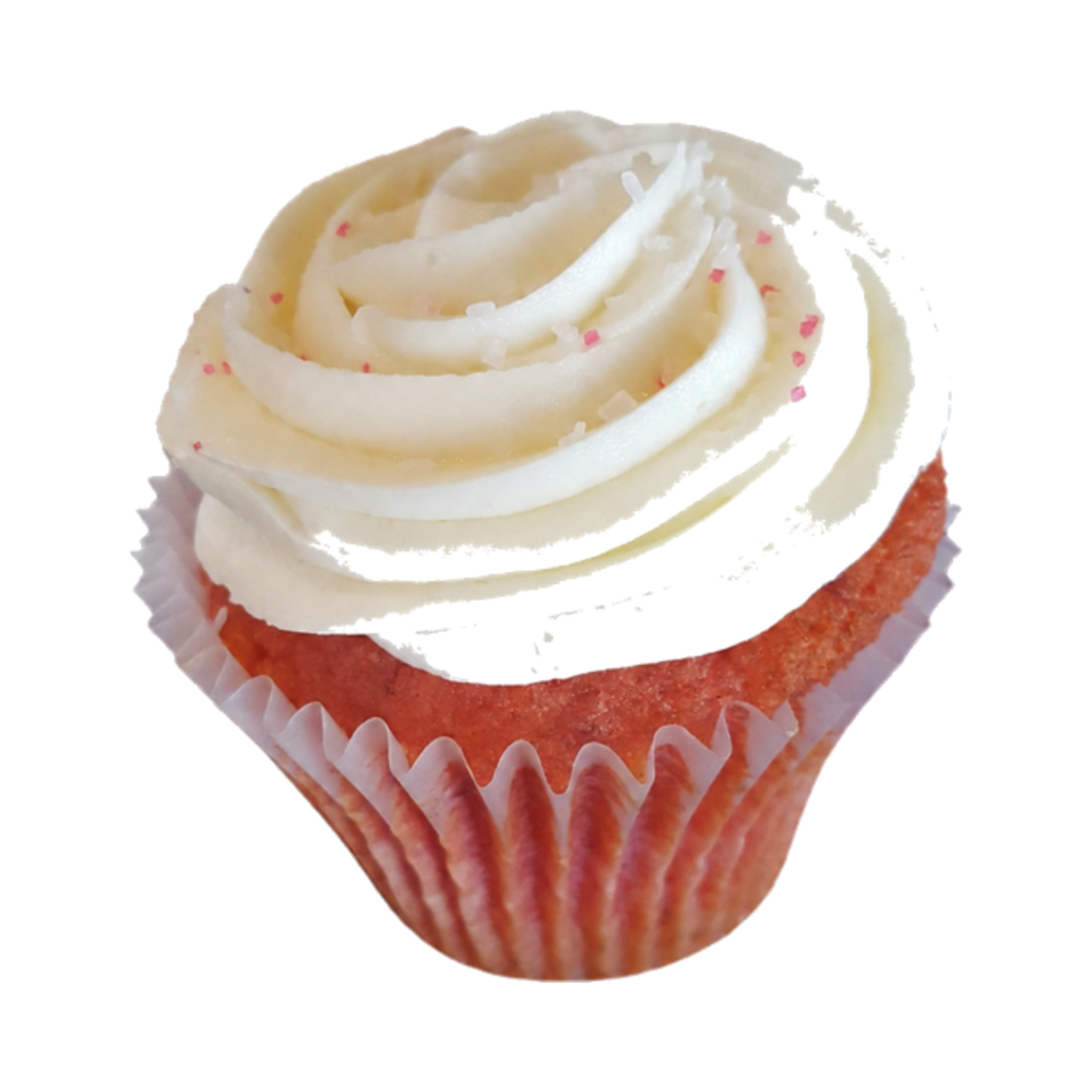 Strawberries & Cream cupcake